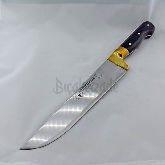 Cumhur Çelik Sürmene Wenge Saplı 5'li Kasap Bıçak Seti