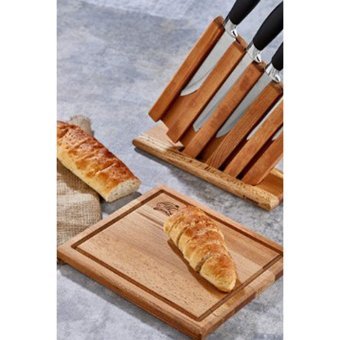 Cooker 7 Prç Kesme Tahtalı Bıçak Seti - 1 Adet