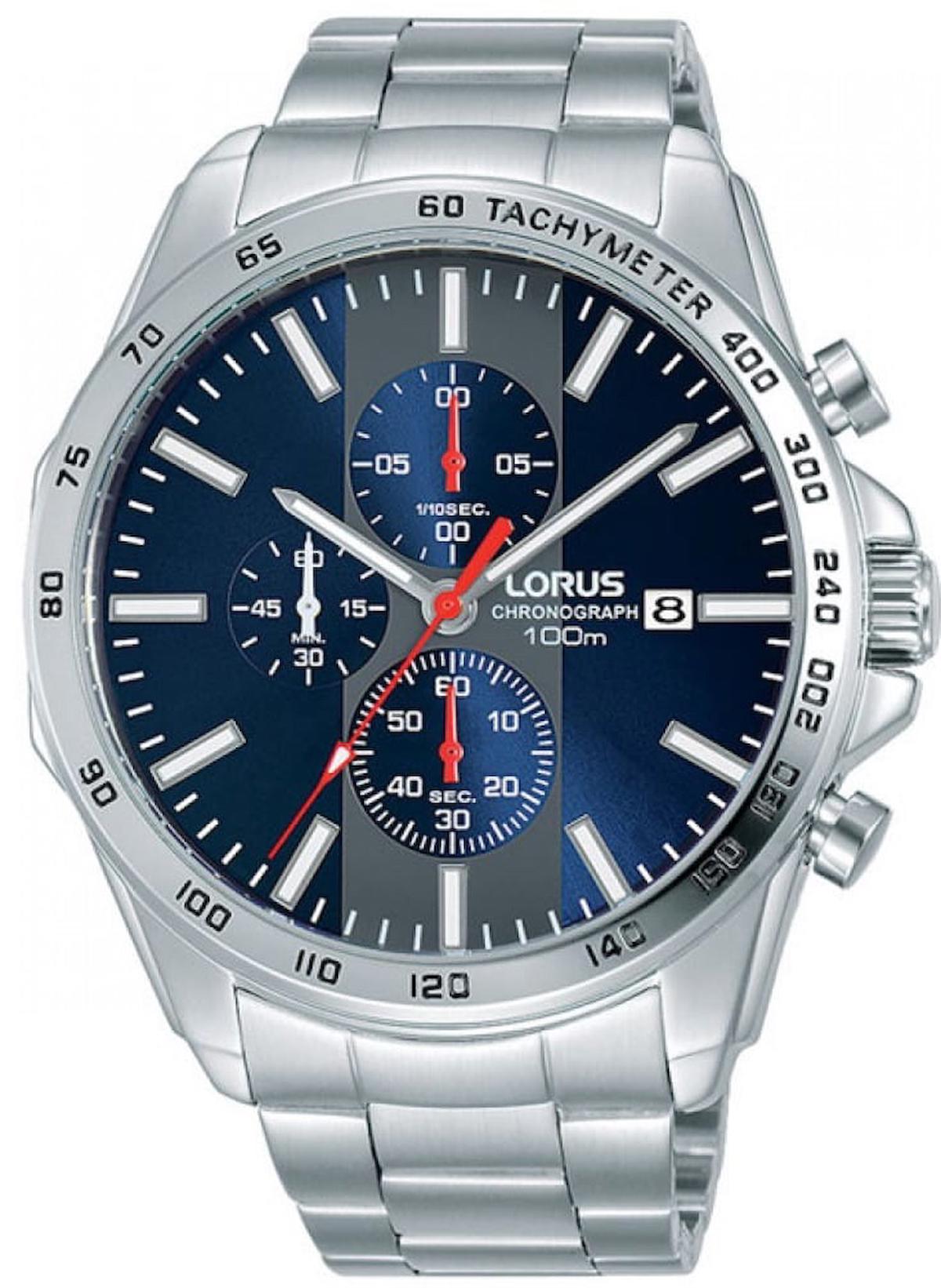 Lorus RM383EX9 Takvimli 44 mm Çelik Kordon Analog Erkek Kol Saati
