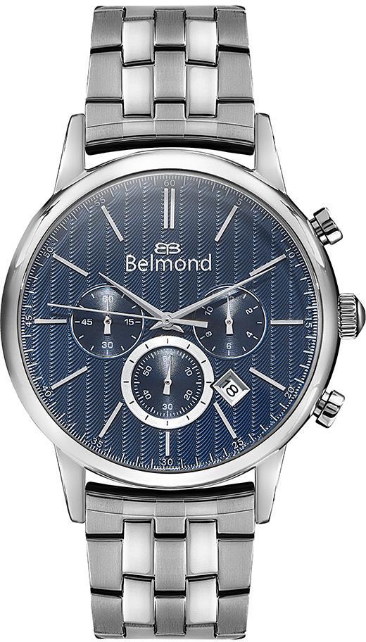 Belmond KNG983390 Takvimli 44 mm Çelik Kordon Analog Erkek Kol Saati