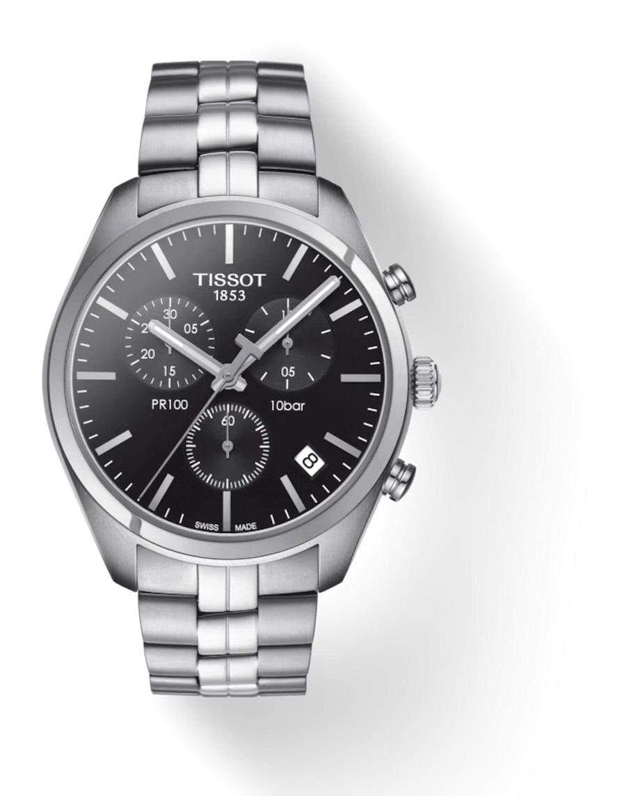Tissot T1014171105100 Takvimli 45 mm Çelik Kordon Analog Erkek Kol Saati