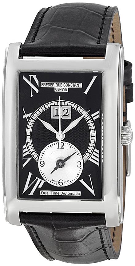Frederique Constant FC325BS4C26 Takvimli 31 mm Siyah Deri Kordon Analog Kol Saati