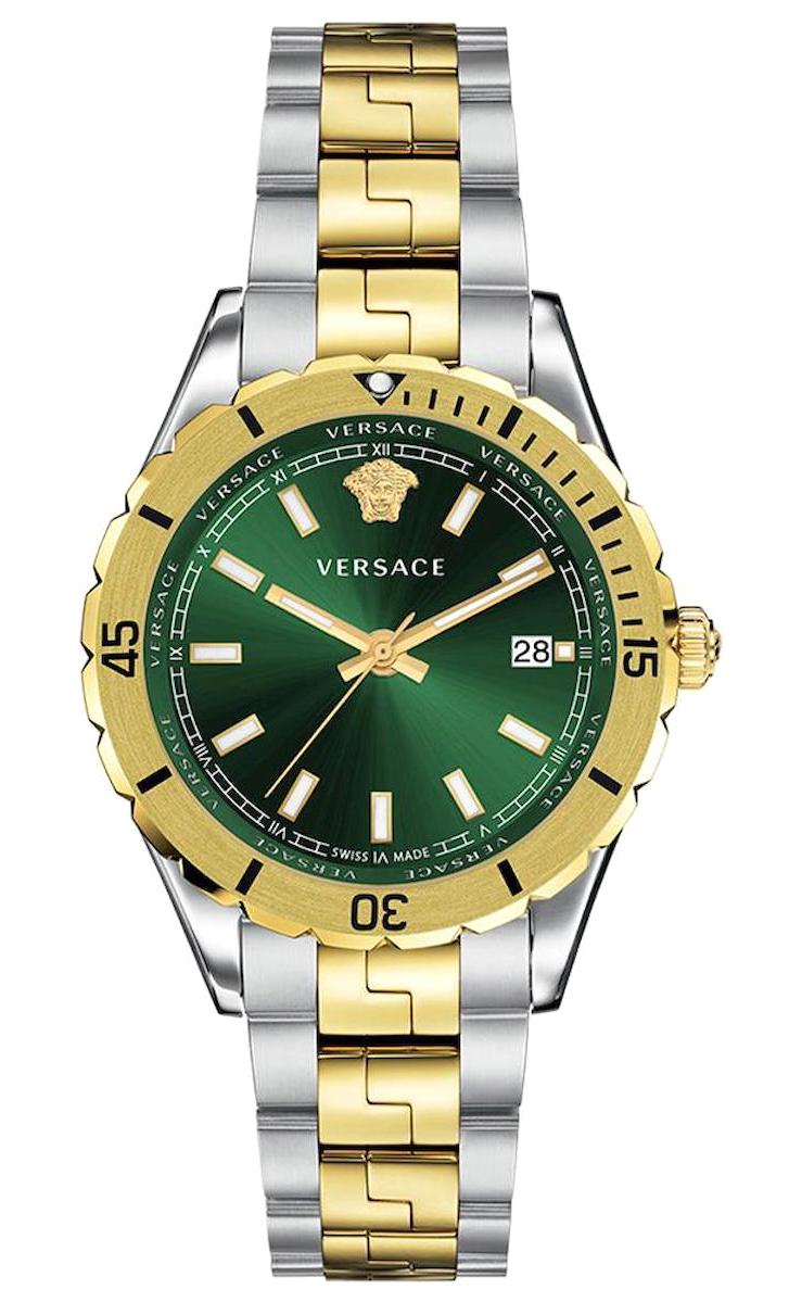 Versace VRSCVE3A00720 Takvimli 42 mm Altın-Çelik Kordon Analog Erkek Kol Saati