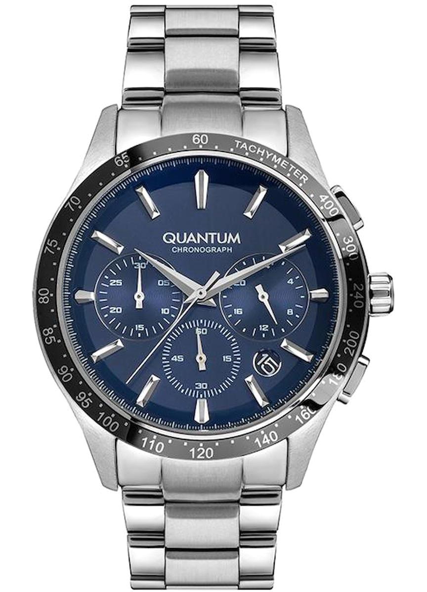Quantum PWG945.390 Takvimli 45 mm Çelik Kordon Analog Erkek Kol Saati