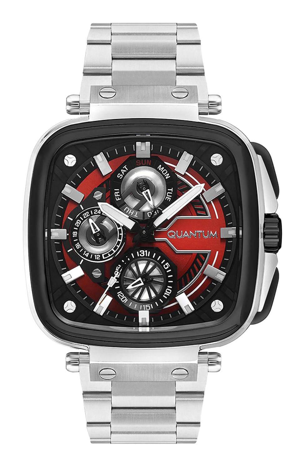 Quantum PWG1092.380 Takvimli 44 mm Çelik Kordon Analog Erkek Kol Saati