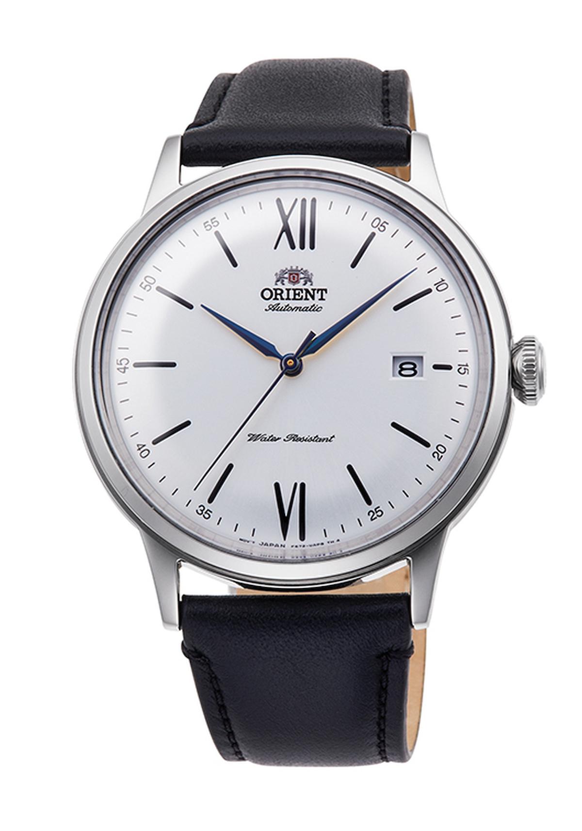 Orient RA-AC0022S10B Takvimli 41 mm Siyah Deri Kordon Analog Erkek Kol Saati