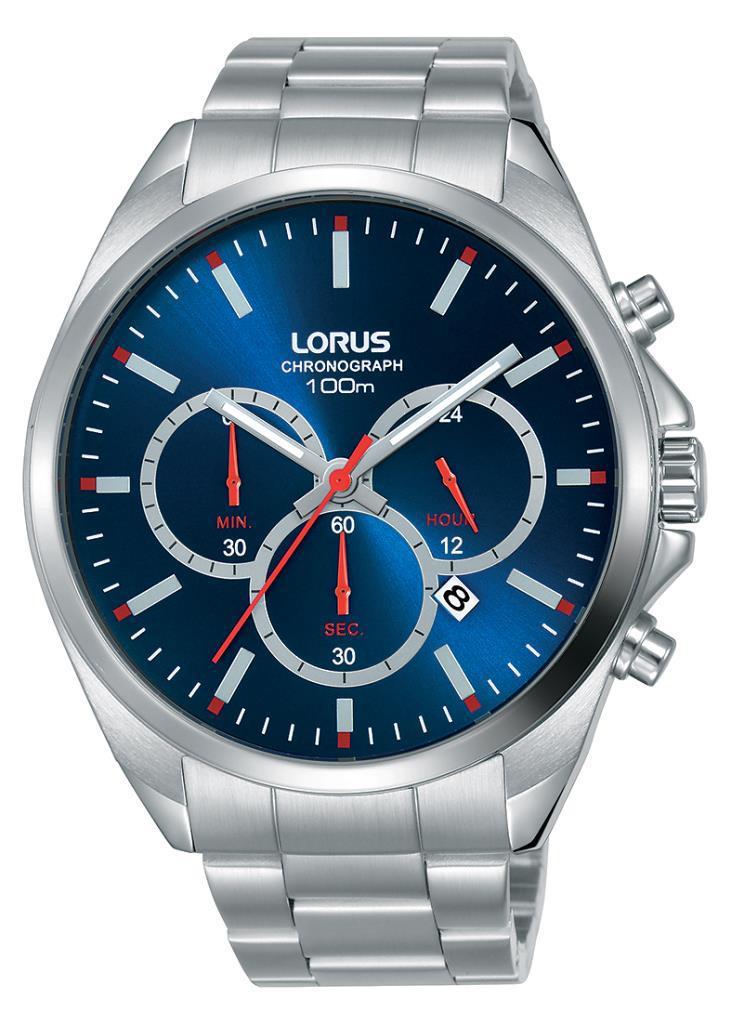 Lorus RT363GX9 Takvimli Çelik Kordon Analog Erkek Kol Saati