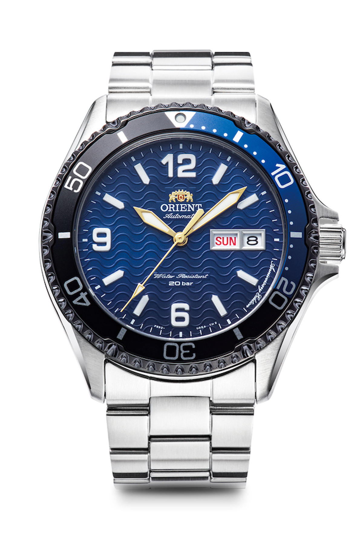 Orient RA-AA0822L19B Takvimli 42 mm Çelik Kordon Analog Kol Saati