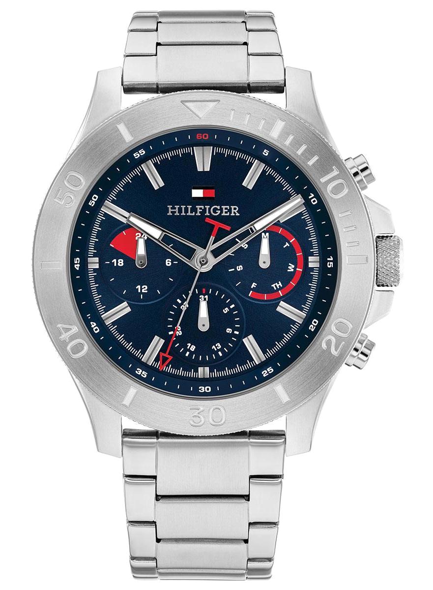 Tommy Hilfiger TH1792113 Takvimli 46 mm Çelik Kordon Analog Erkek Kol Saati