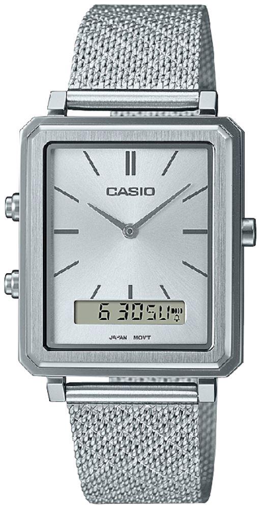 Casio MTP-B205M-7E Takvimli 30 mm Çelik Kordon Analog Kol Saati