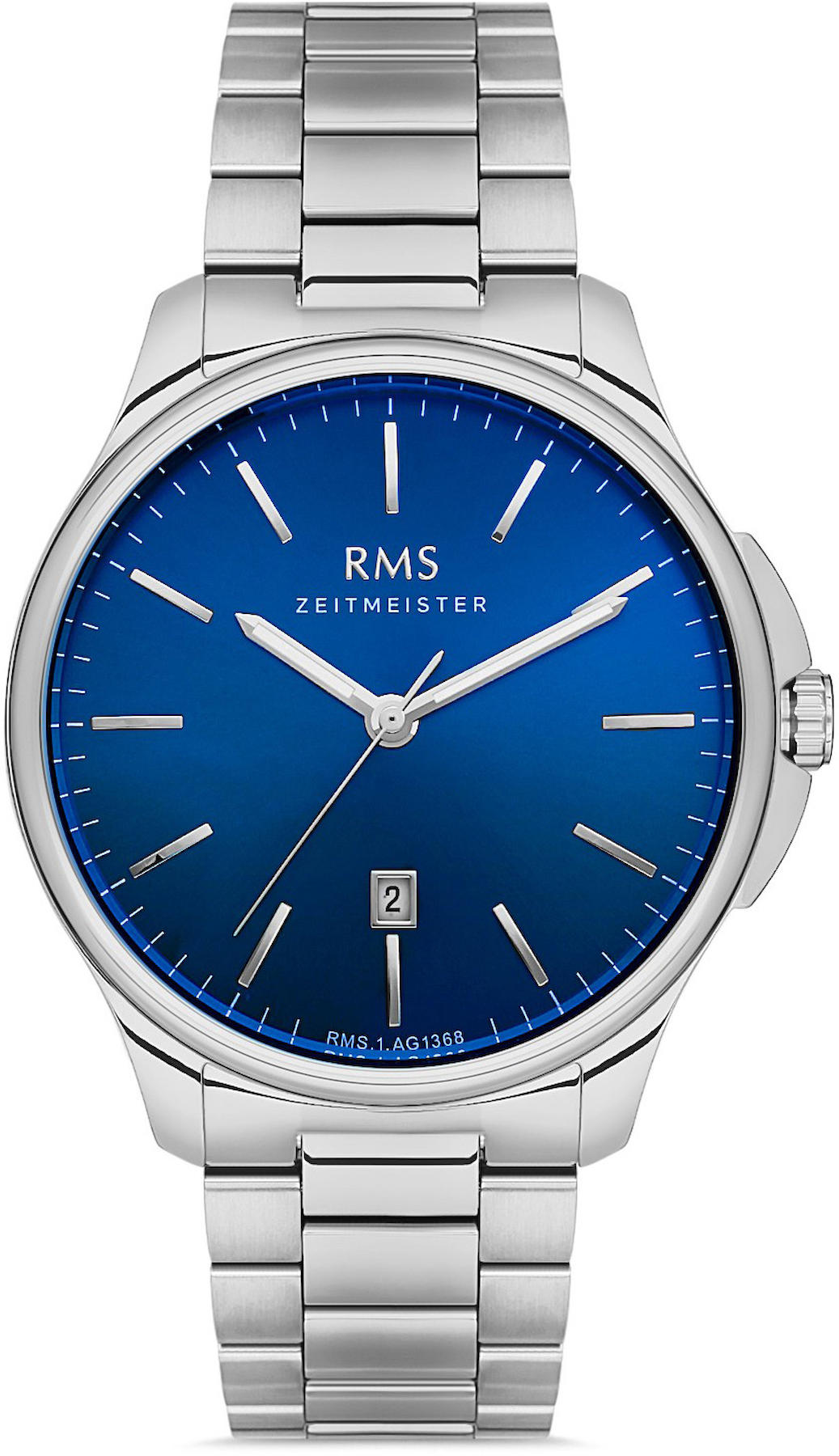 Romanson RMS.1.AG1368.03 Takvimli 41 mm Çelik Kordon Analog Kol Saati