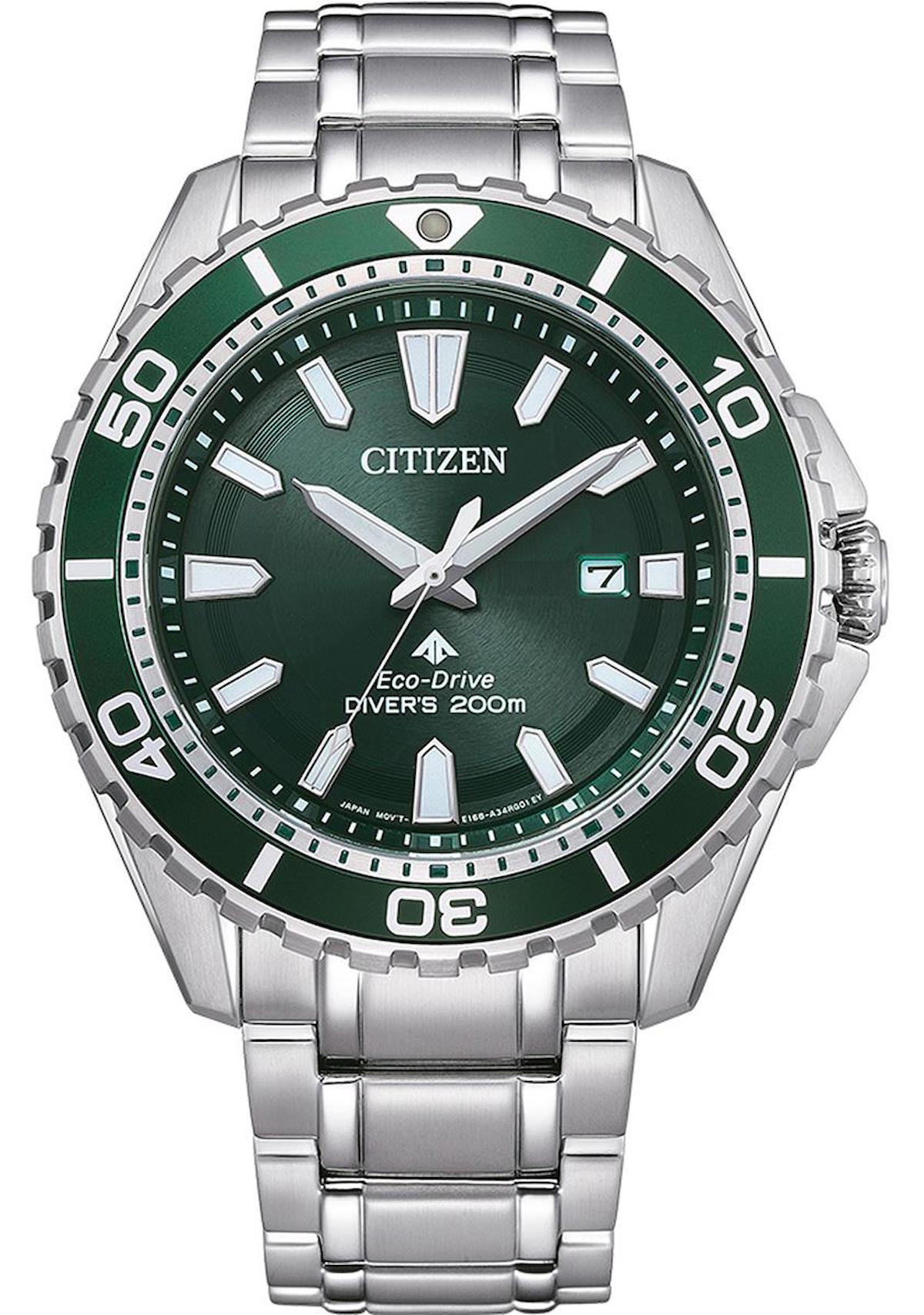 Citizen BN0199-53X Takvimli Çelik Kordon Analog Erkek Kol Saati