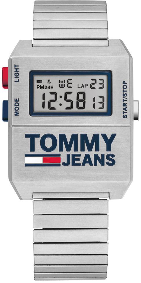 Tommy Hilfiger TH1791669 Takvimli 44 mm Çelik Kordon Dijital Erkek Kol Saati