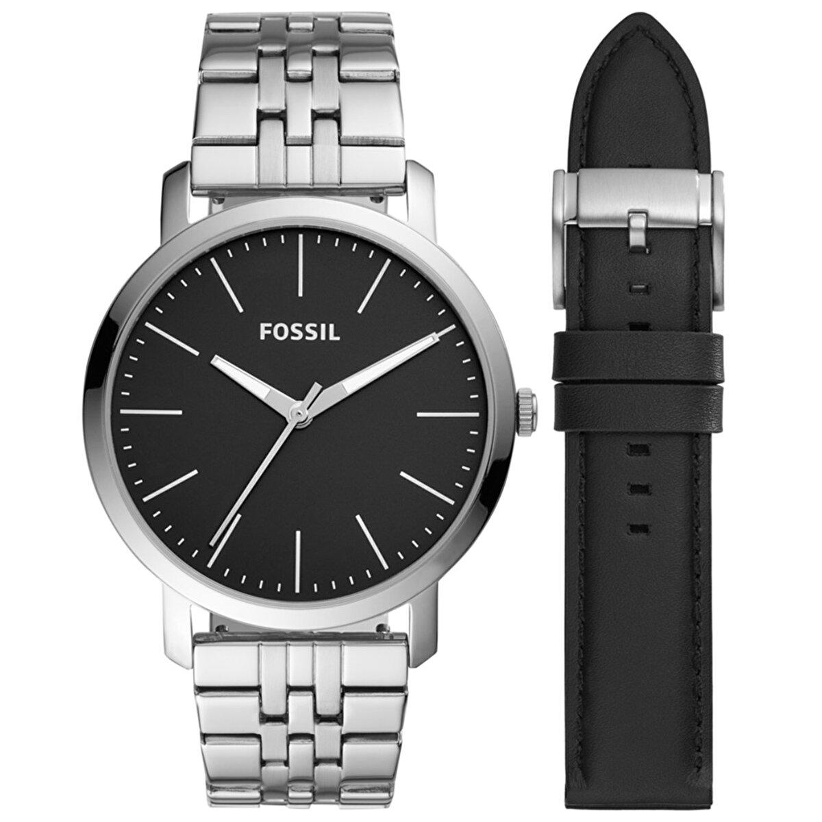 Fossil FBQ2466SET 44 mm Çelik Kordon Analog Erkek Kol Saati