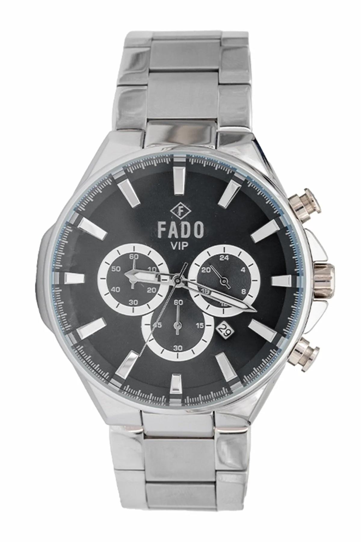 Q&Q RH 0089 Takvimli Gri Kordon Analog Kol Saati