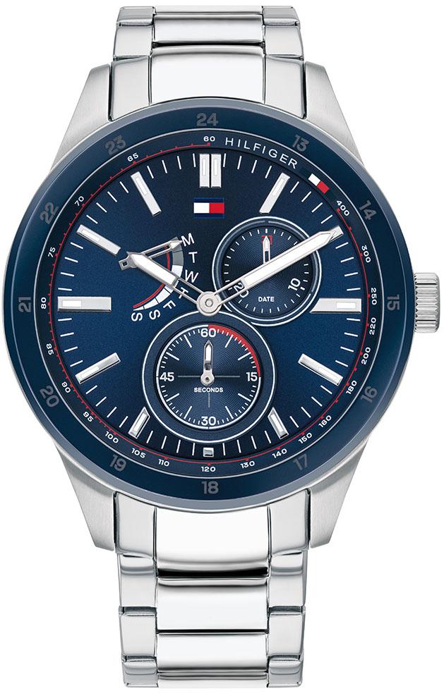Tommy Hilfiger TH1791640 Takvimli 44 mm Çelik Kordon Analog Erkek Kol Saati