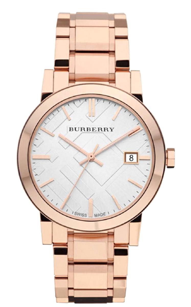 Burberry BU9004 Takvimli 38 mm Rose Gold Çelik Kordon Analog Kol Saati