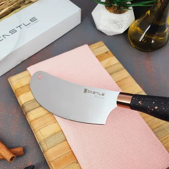 Castle Kitchen Black Copper Serisi 2 Li Mutfak Bıçak Seti (Sivri Şef - Börek Salata)