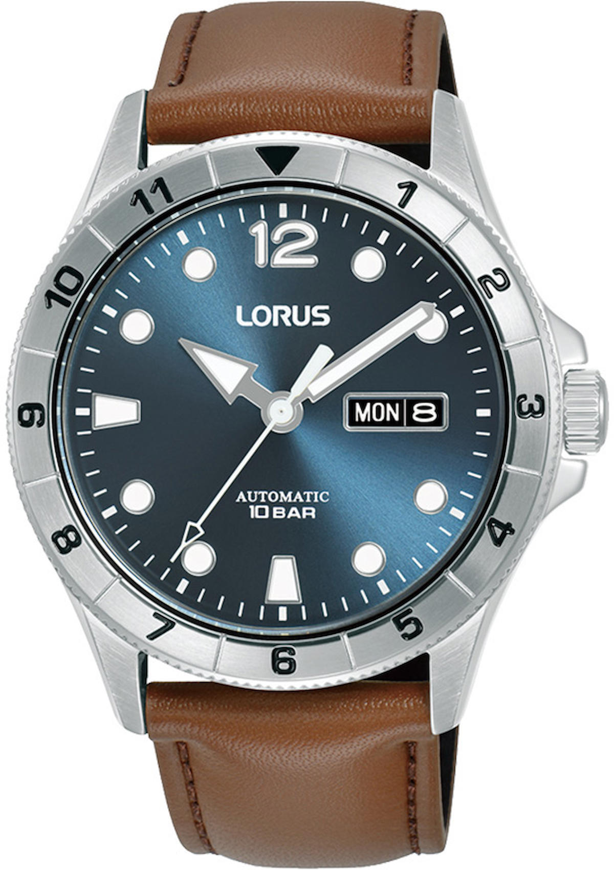 Lorus RL469BX9 Takvimli 42 mm Kahverengi Deri Kordon Analog Erkek Kol Saati