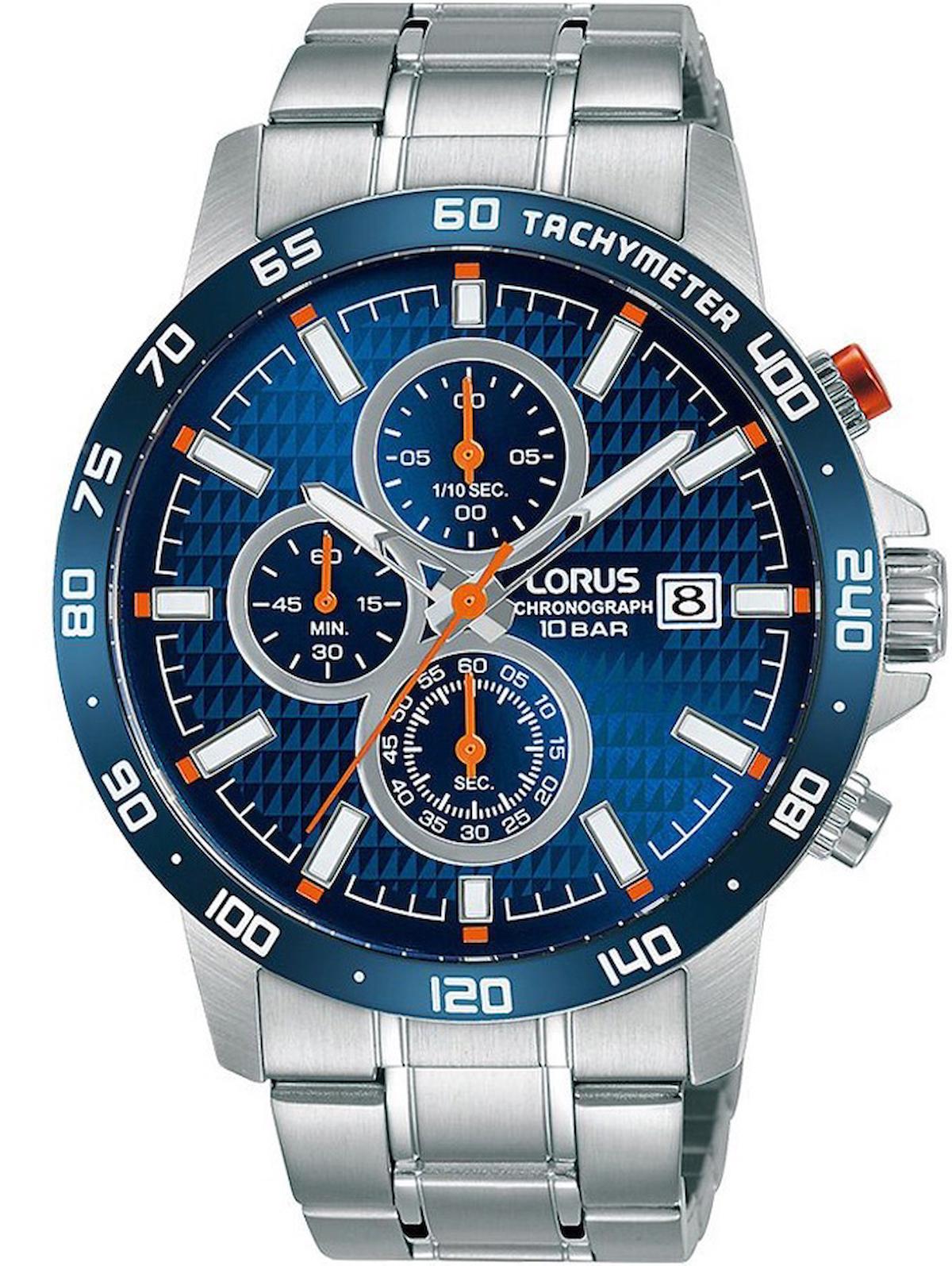 Lorus RM301GX5 Takvimli 43 mm Çelik Kordon Analog Erkek Kol Saati