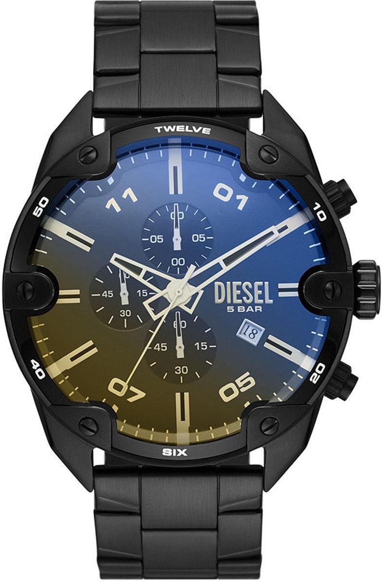 Diesel DZ4609 Takvimli 42 mm Siyah Çelik Kordon Analog Erkek Kol Saati