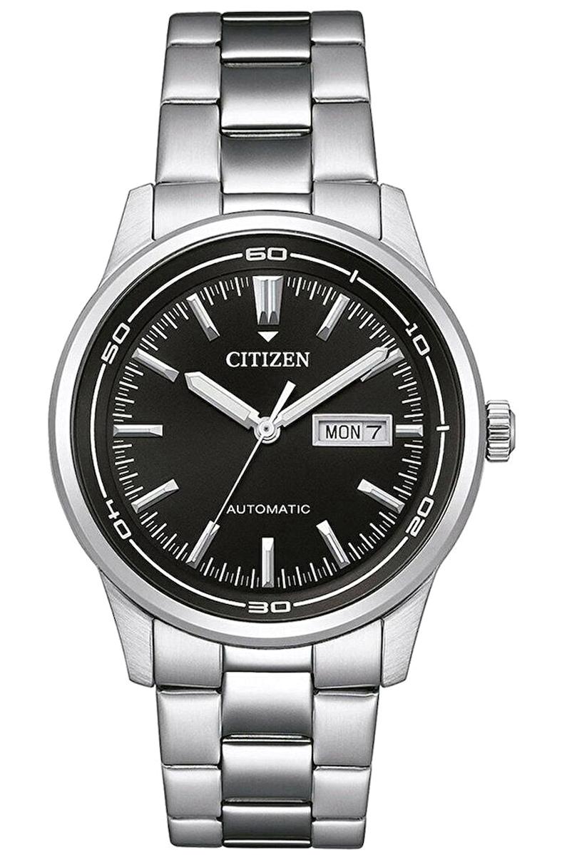 Citizen NH8400-87EE Takvimli Çelik Kordon Analog Erkek Kol Saati