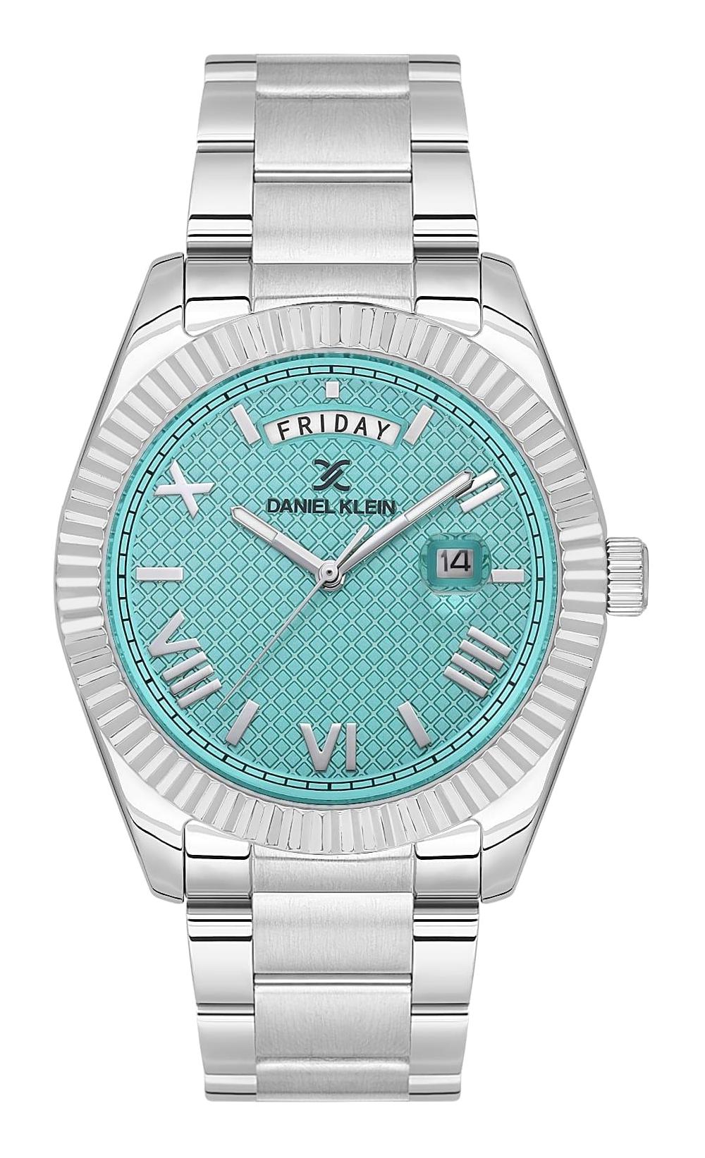 Daniel Klein DK.1.13733-3 Takvimli Çelik Kordon Analog Erkek Kol Saati