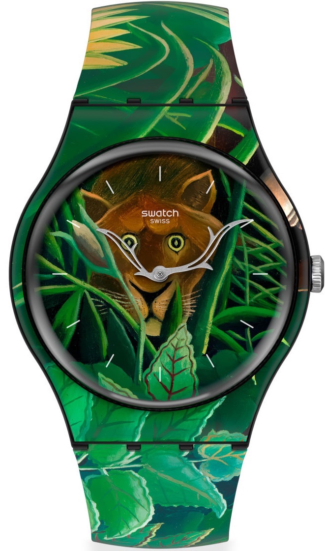 Swatch SUOZ333 Takvimli 44 mm Çok Renkli Silikon Kordon Analog Kol Saati