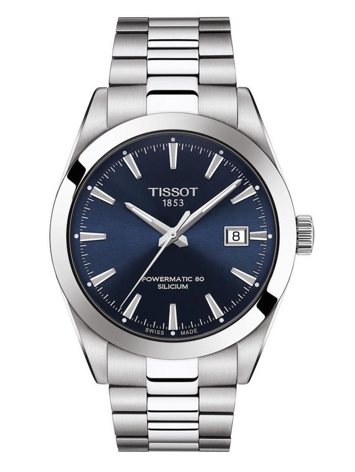 Tissot T1274071104100 Takvimli 44 mm Çelik Kordon Analog Erkek Kol Saati