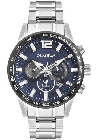 Quantum PWG966.090 Takvimli 45 mm Çelik Kordon Analog Erkek Kol Saati