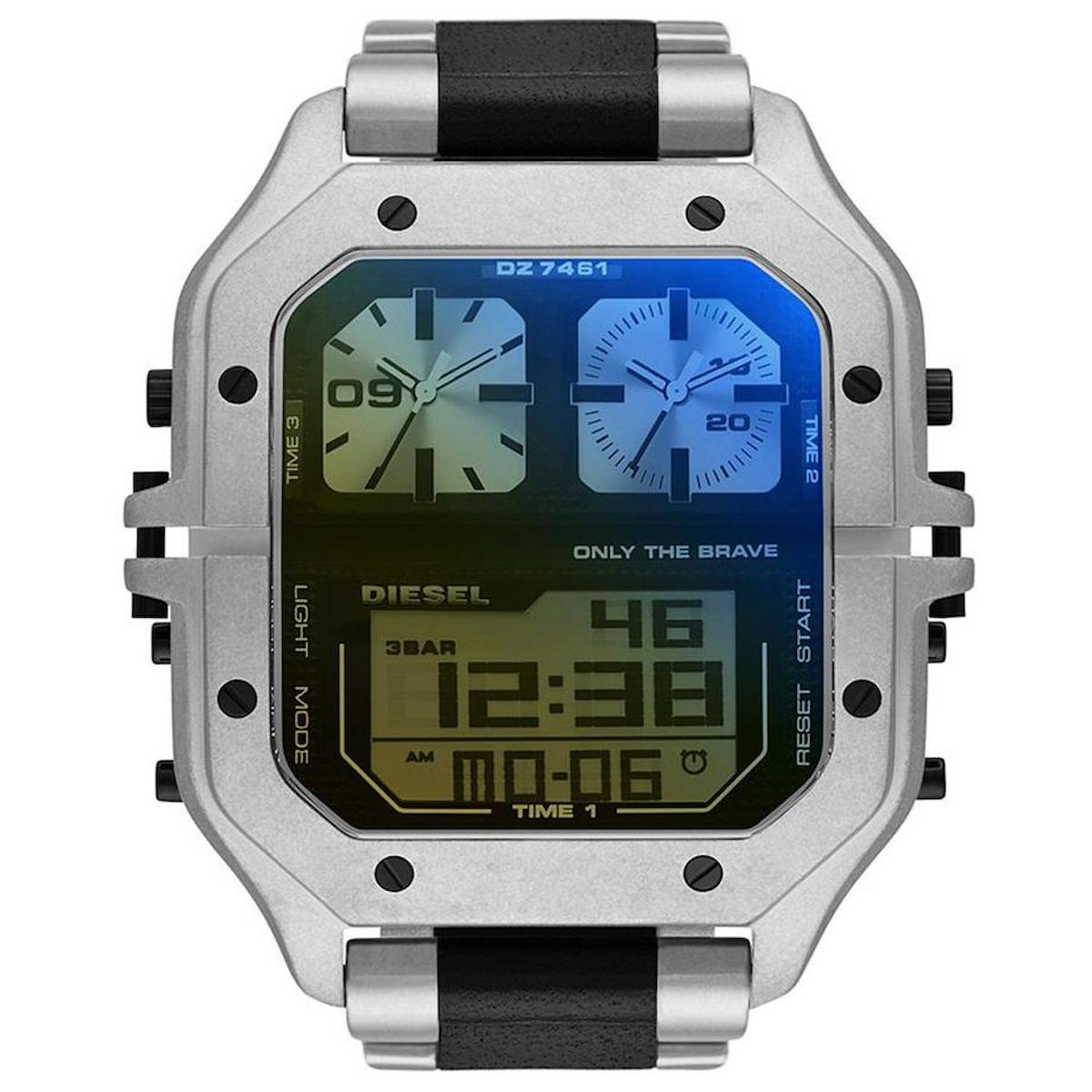 Diesel DZ7461 Takvimli 42 mm Çelik Kordon Analog Kol Saati