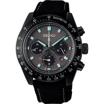 Seiko SSC923P Takvimli 41.4 mm Siyah Deri Kordon Analog Erkek Kol Saati