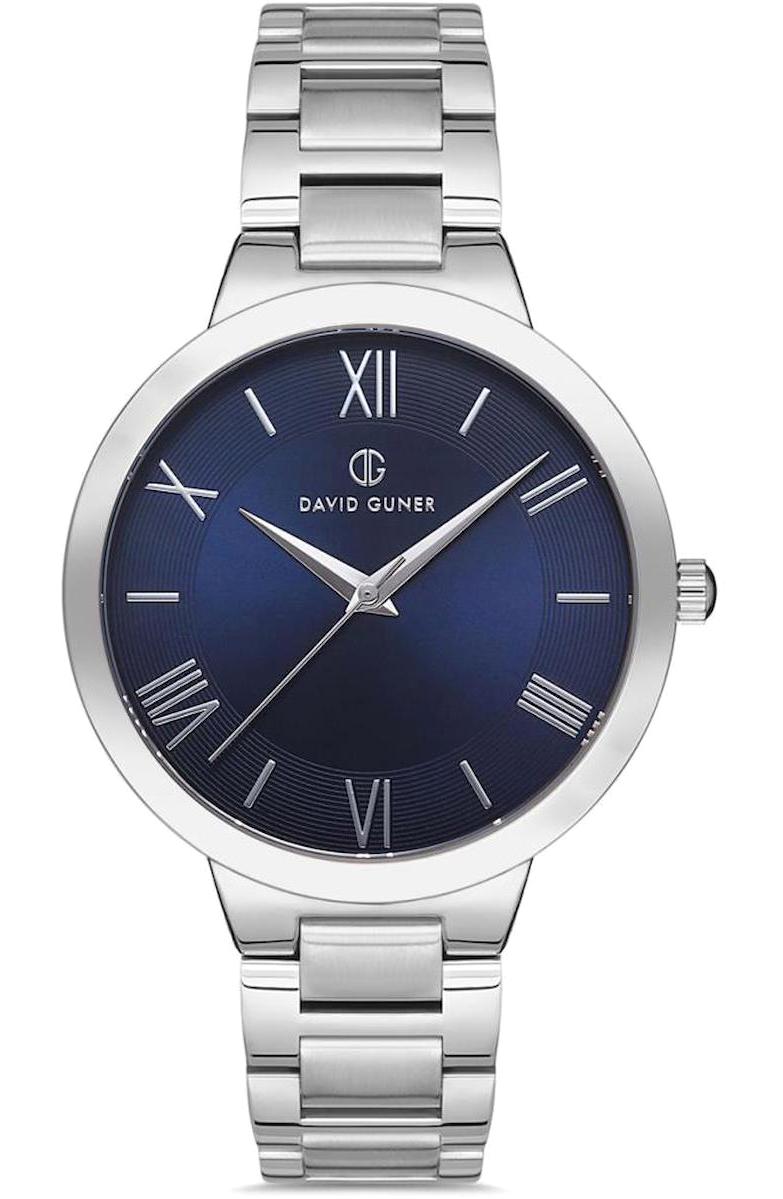 David Guner DG-8146GA-A3B Takvimli 42 mm Metal Kordon Analog Erkek Kol Saati