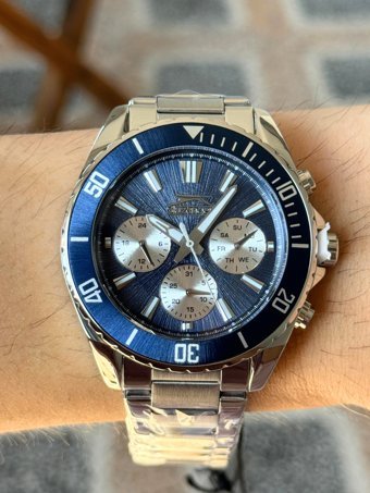 Slazenger SL.FT.1.113 Takvimli 41-45 mm Çelik Kordon Analog Erkek Kol Saati