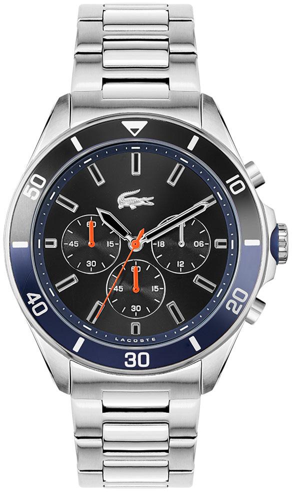 Lacoste LAC2011155 Takvimli 44 mm Çelik Kordon Analog Erkek Kol Saati