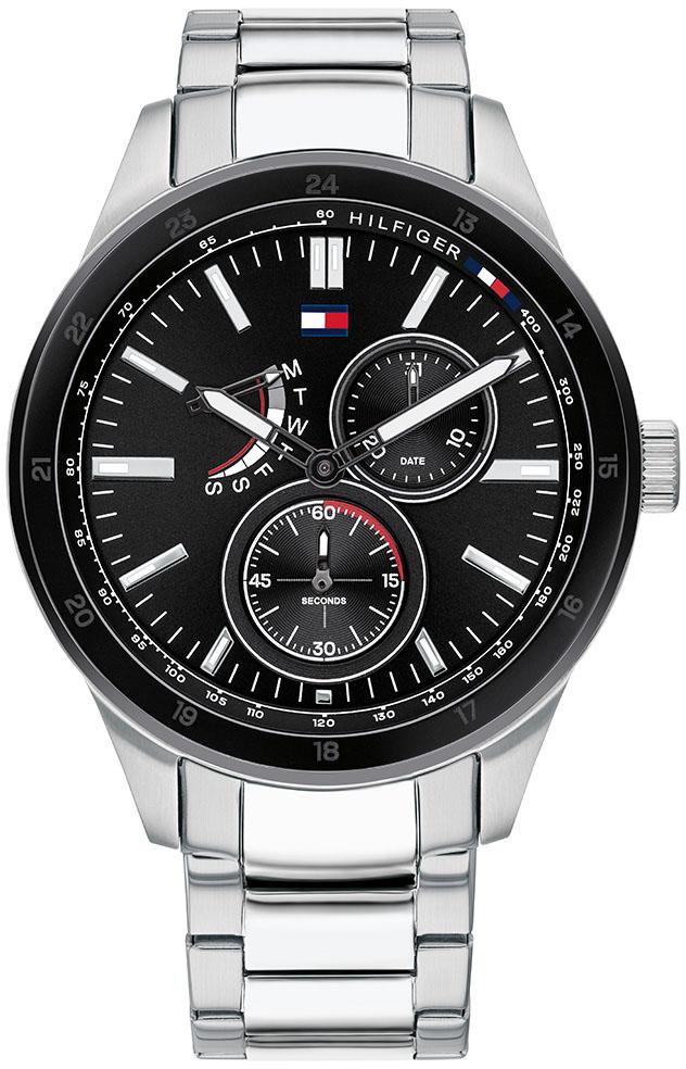 Tommy Hilfiger TH1791639 Takvimli 44 mm Çelik Kordon Analog Kol Saati