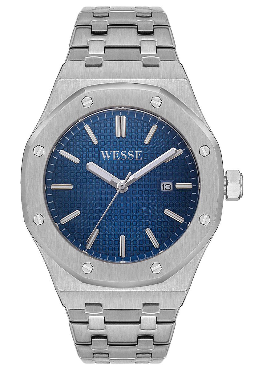 Wesse WWG402105 Takvimli 42 mm Çelik Kordon Analog Erkek Kol Saati
