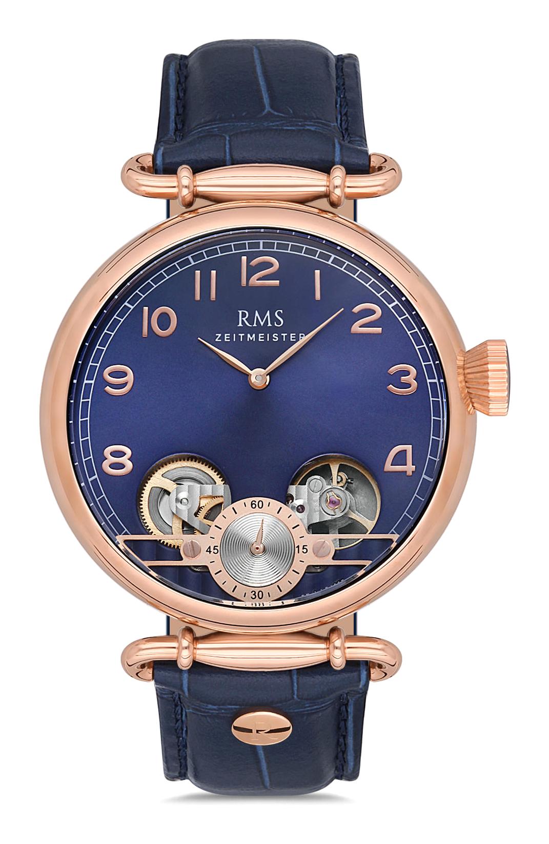 Grand Romanson GR.1.AG1267.06 45 mm Lacivert Deri Kordon Analog Erkek Kol Saati