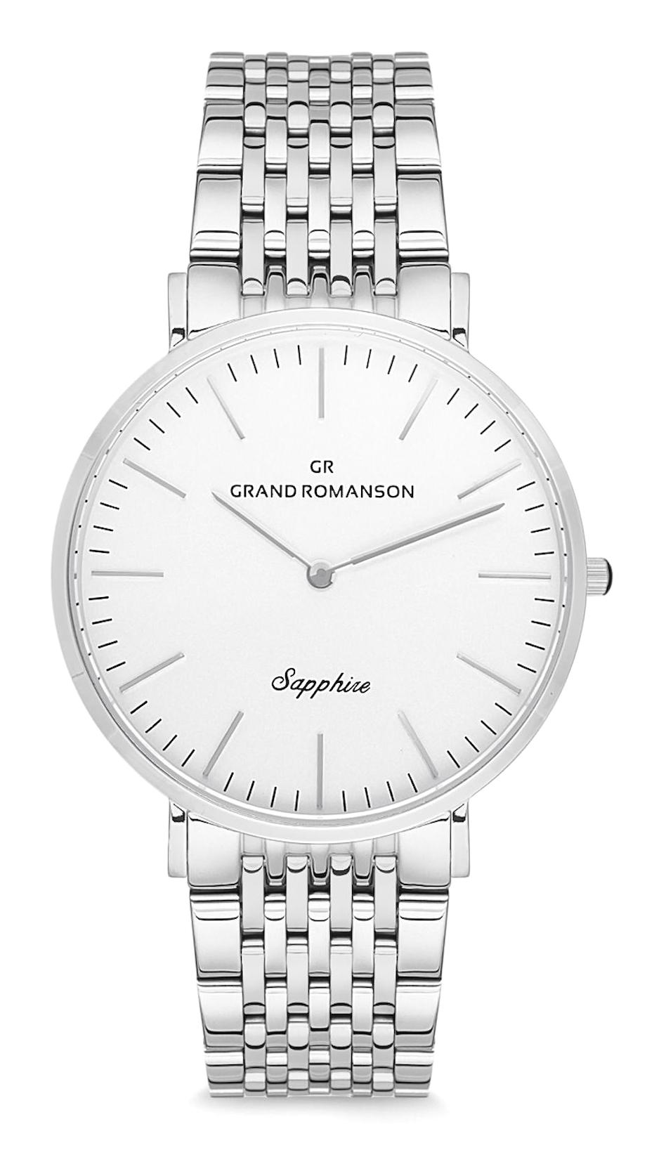 Romanson GR.1.AG1221.01 44 mm Çelik Kordon Analog Erkek Kol Saati
