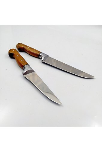 göcen 5 Li Mutfak Bıçağı Seti, Ekmek Bıçağı, Et Doğrama Bıçağı,isme Özel Hediye