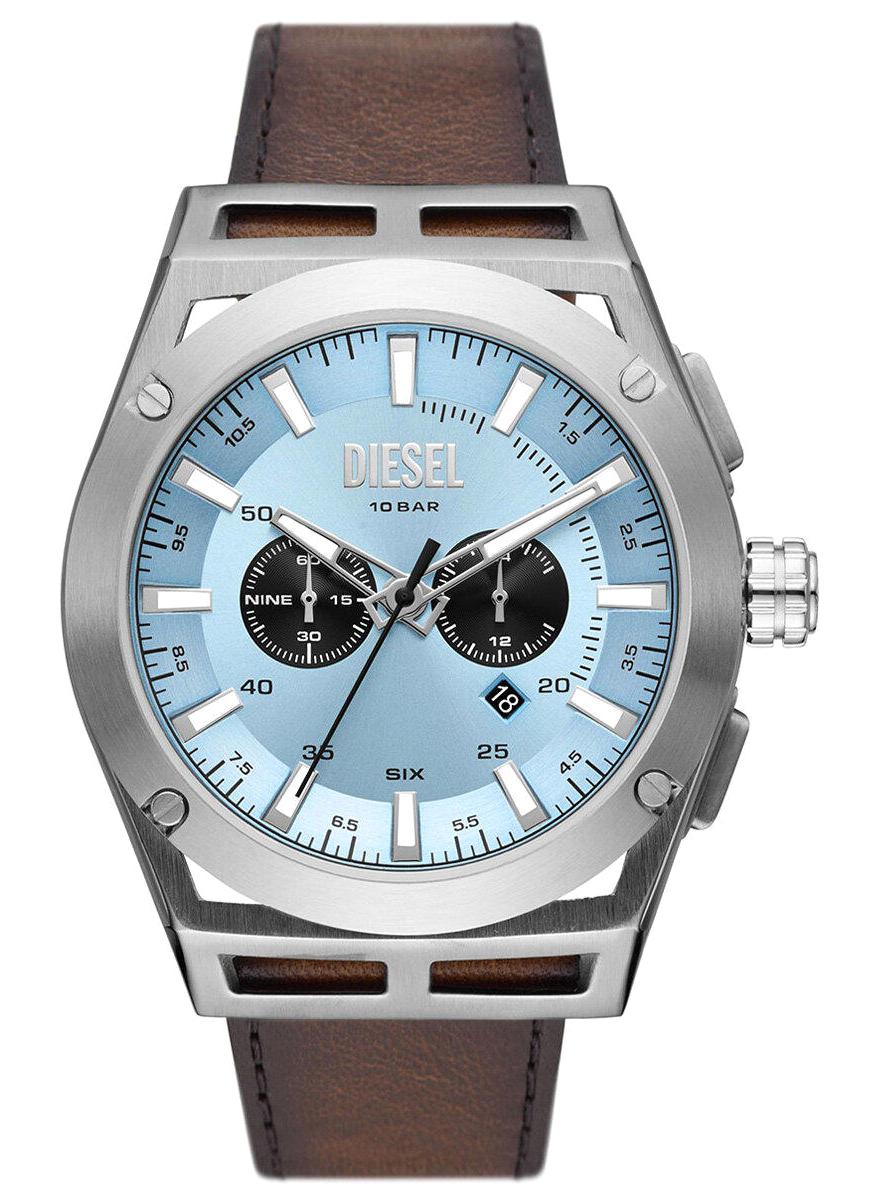 Diesel DZ4611 Takvimli 42 mm Kahverengi Deri Kordon Analog Erkek Kol Saati