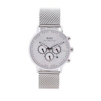 Romanson RMS.1.AG.1187.11 Takvimli 43 mm Gri Hasır Kordon Analog Erkek Kol Saati