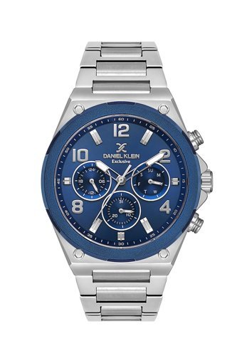 Daniel Klein DK.1.13656-3 Takvimli 42 mm Çelik Kordon Analog Erkek Kol Saati