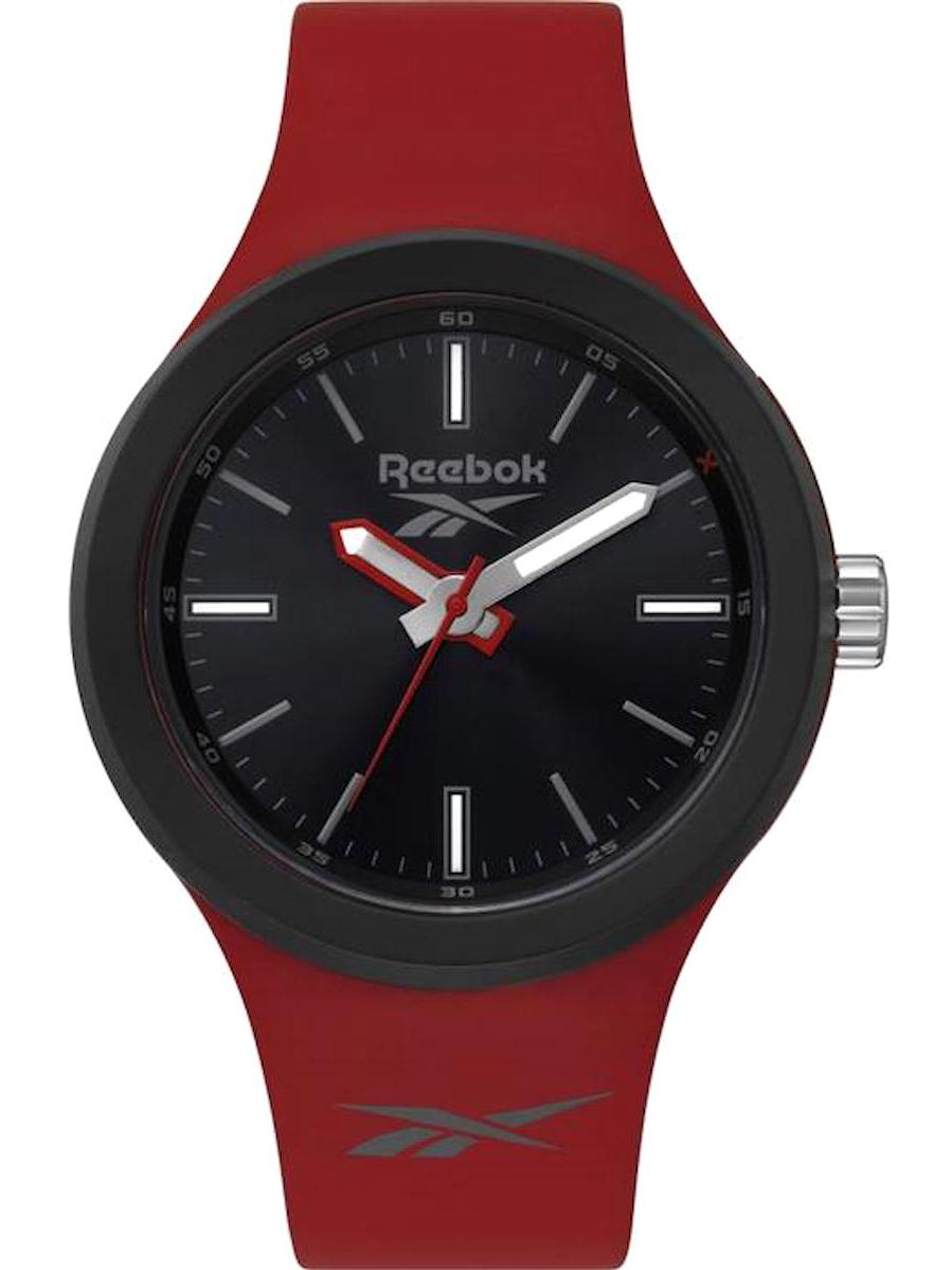 Reebok RV-TWF-G2-POPO-AS 45 mm Kırmızı Silikon Kordon Analog Kol Saati