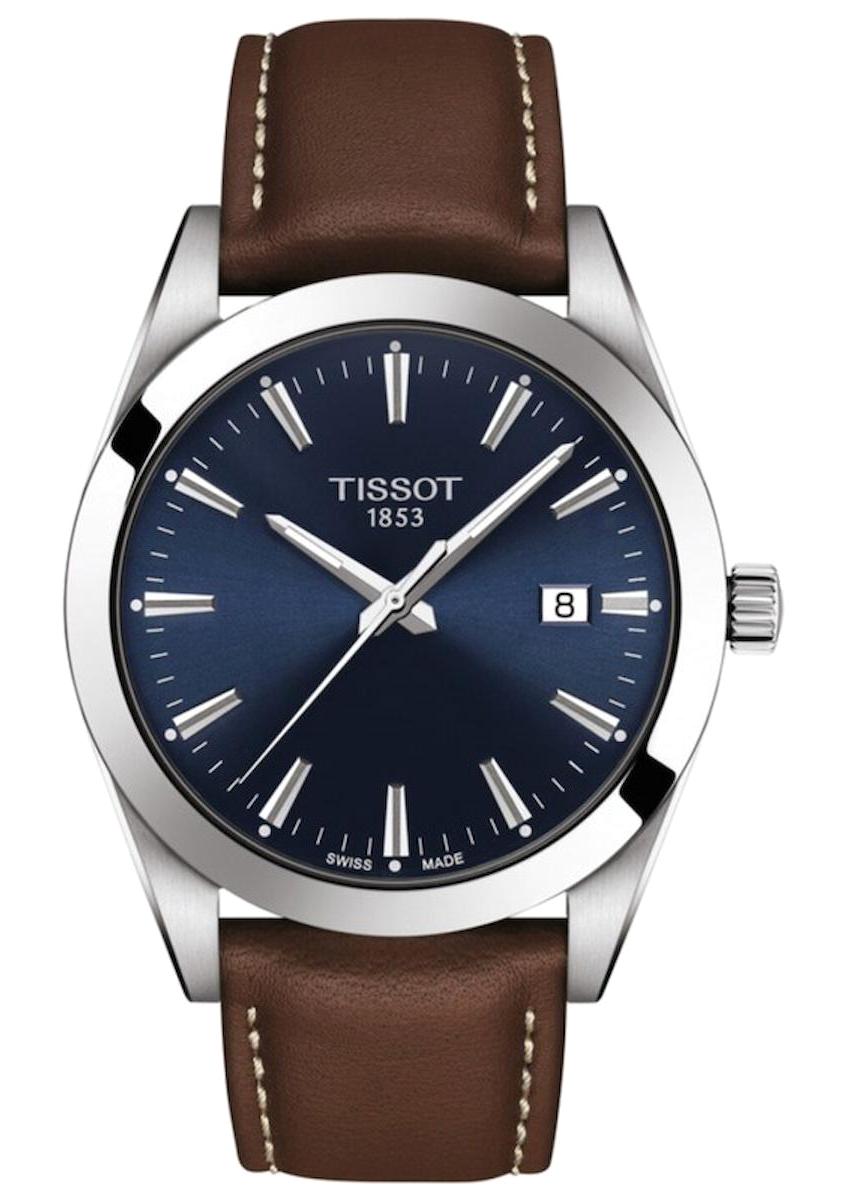 Tissot T1274101604100 Takvimli 44 mm Kahverengi Çelik Kordon Analog Erkek Kol Saati