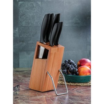 Cooker CKR-2830 6 Parça Çelik Bıçak Seti - Siyah-88