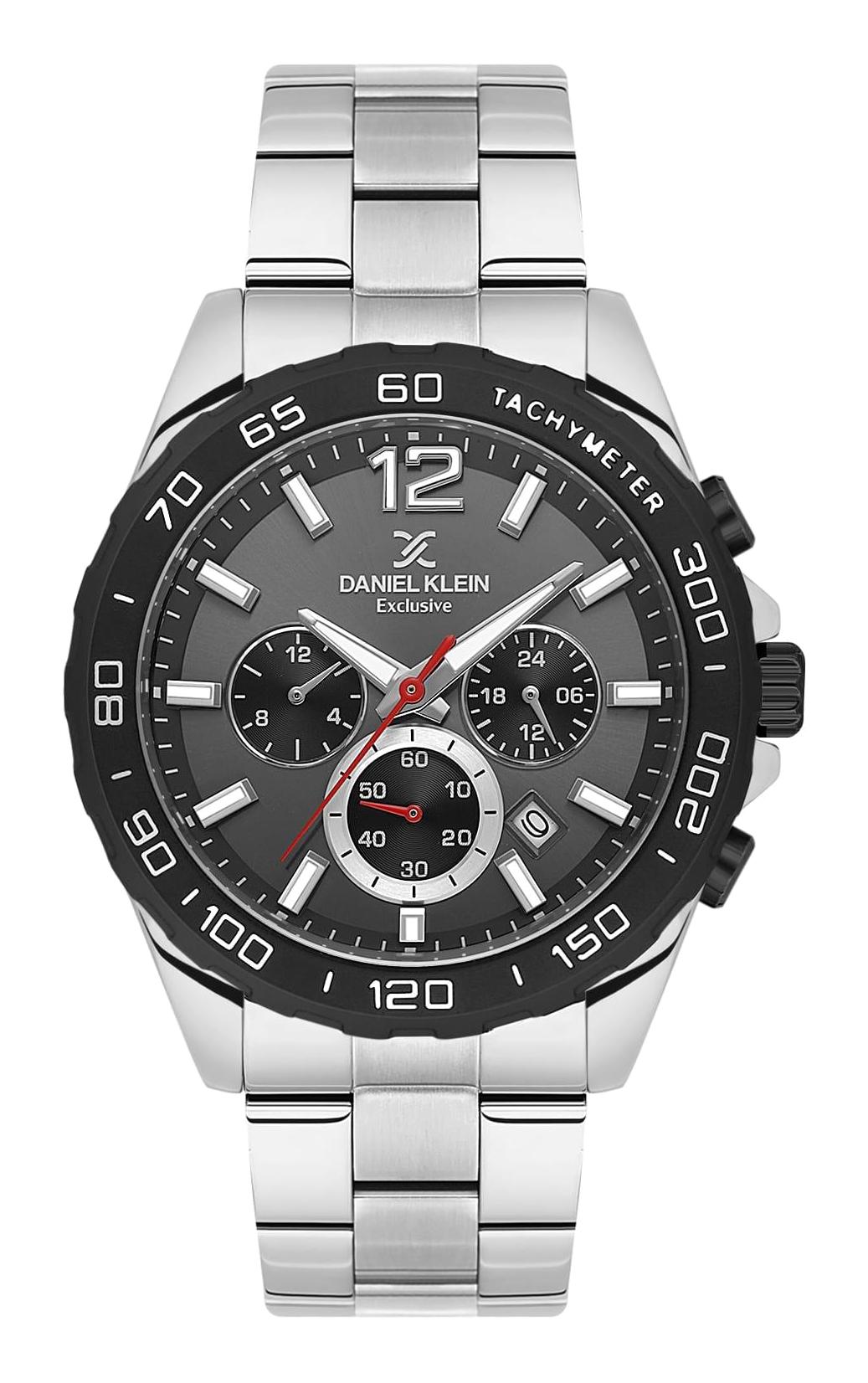 Daniel Klein DK.1.13743-1 Takvimli Çelik Kordon Analog Erkek Kol Saati