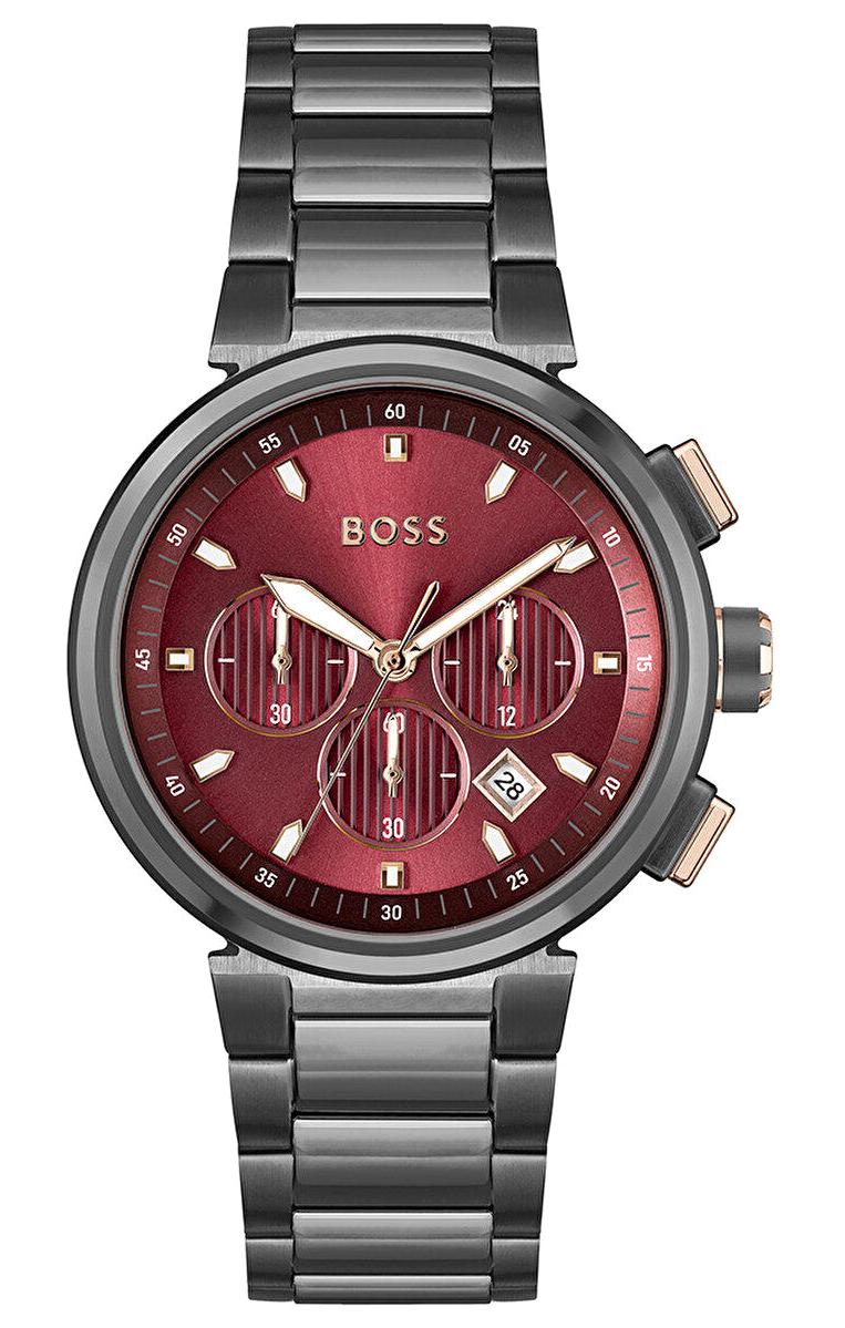 Boss Watches HB1514000 Takvimli 44 mm Çelik Kordon Analog Erkek Kol Saati