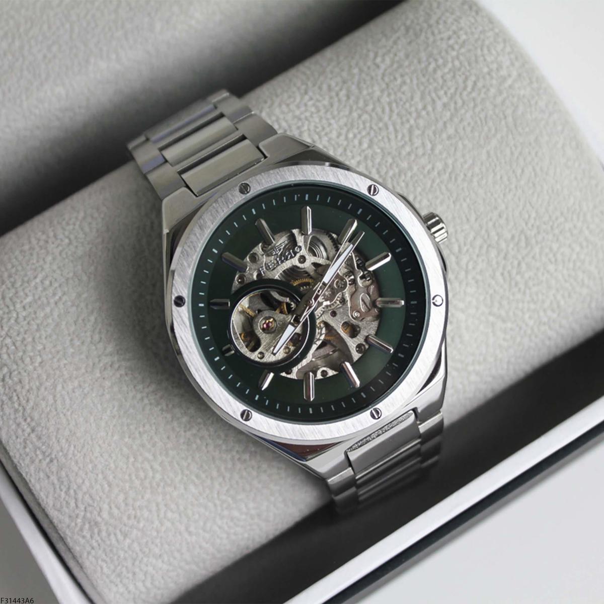 Ferro F31443A6 45 mm Çelik Kordon Analog Erkek Kol Saati