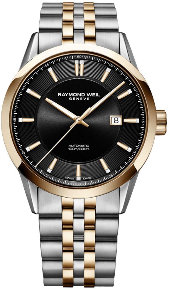 Raymond Weil RW2731SP520001 Takvimli 42 mm Gri-Rose Gold Çelik Kordon Analog Erkek Kol Saati